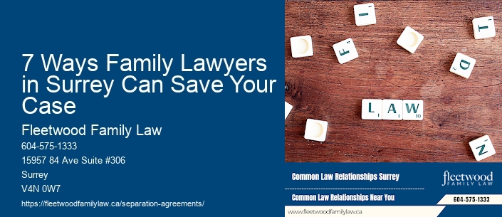 7 Ways Family Lawyers in Surrey Can Save Your Case