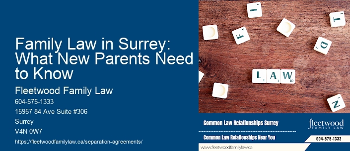 Family Law in Surrey: What New Parents Need to Know