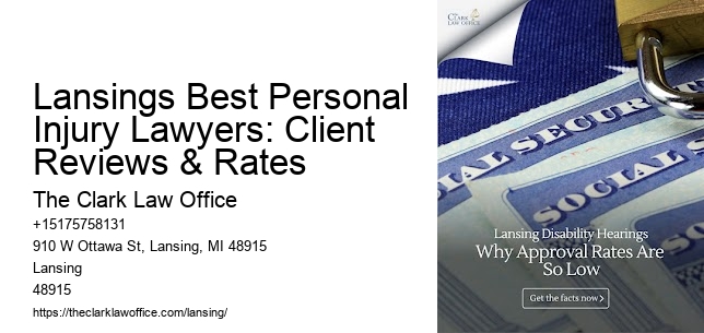 Lansings Best Personal Injury Lawyers: Client Reviews & Rates